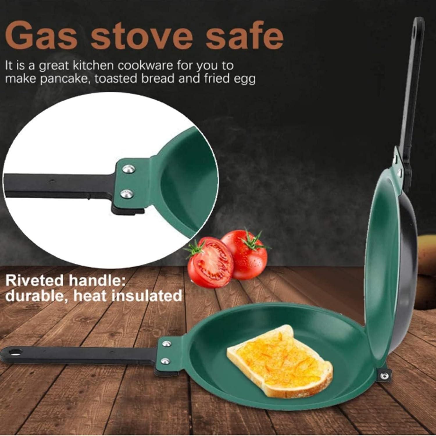 Double Side Nonstick Folding Frying Pan – Cook Smart, Flip Easy!