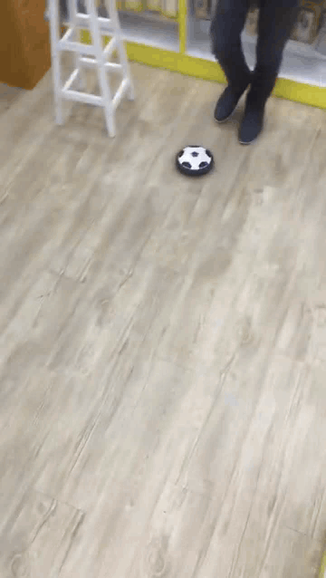 Magic Air Soccer Ball for Toddlers with Flashing Colored LED Lights